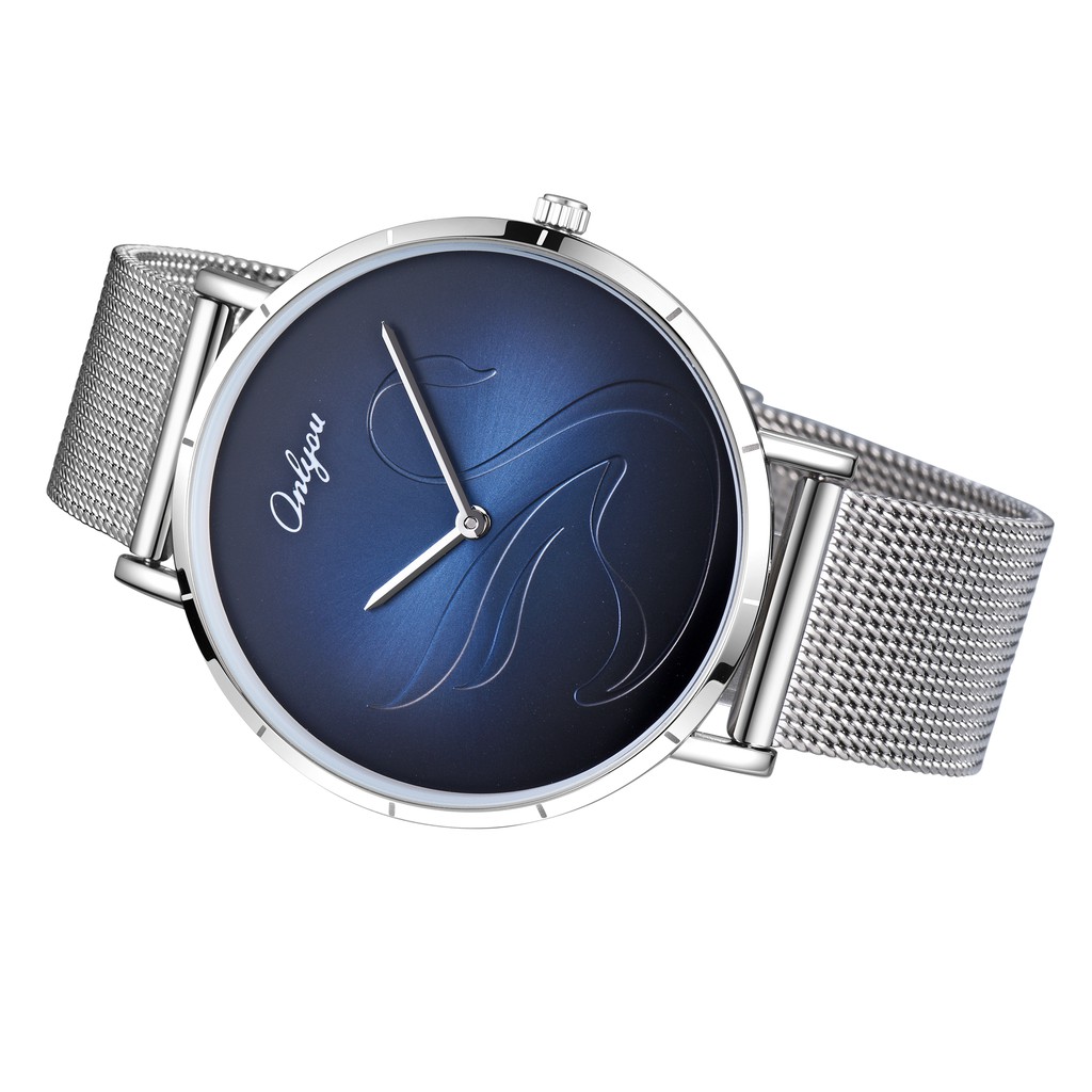 Đồng hồ Onlyou Nam 328021GA Dây Lưới 40mm