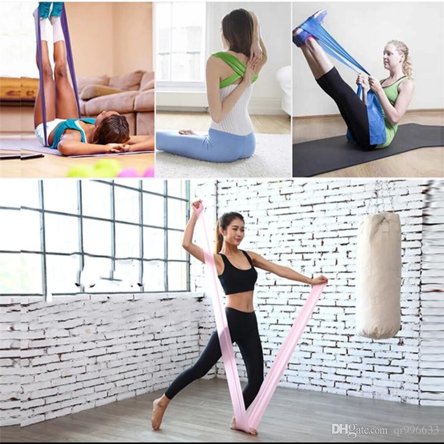 Dây Cao Su AOLIKES Đàn Hồi Co Giãn Dài 1m5 Kháng Lực tập yoga, gym,bodybulding Elastic Yoga Resista (Màu Sắc Ngẫu Nhiên)