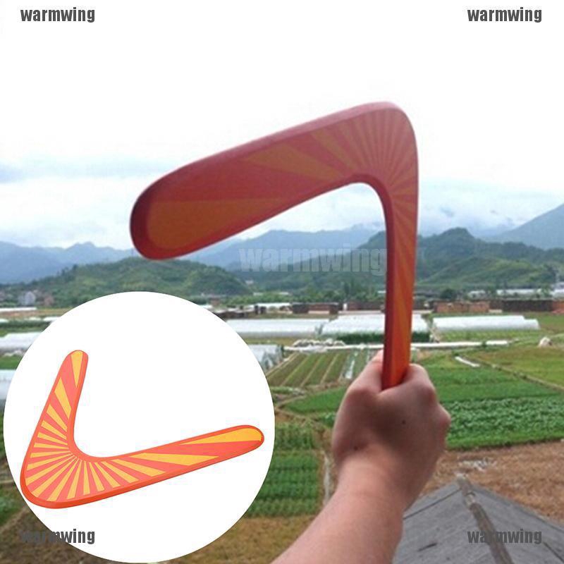 Boomerang Gỗ In Màu Sắc Độc Đáo