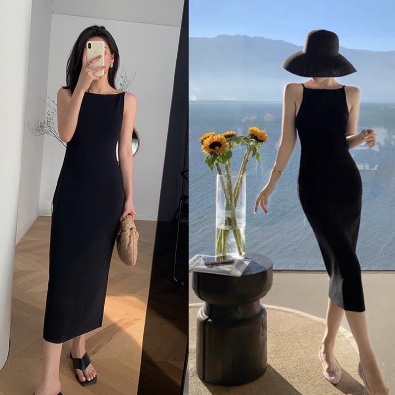 [Mã SKAMA06 giảm 8% tối đa 50K đơn 250K] Váy body 2 dây hở lưng sexy tôn dáng | BigBuy360 - bigbuy360.vn