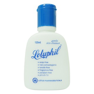 Sữa rửa mặt thích hợp cho cả da nhờn và da khô lotuphil 125ml