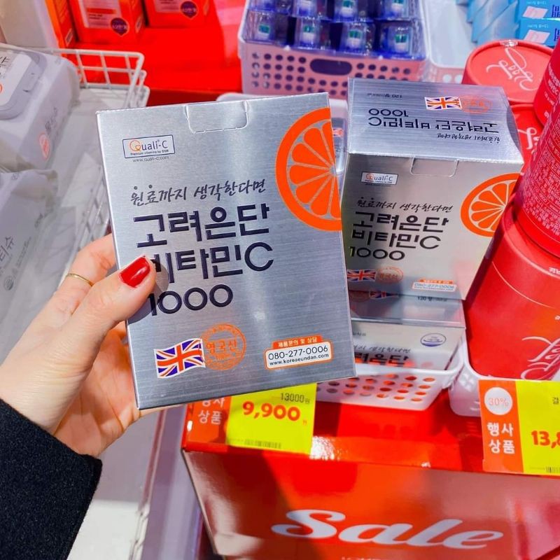(có bill) Viên uống vitamin c EUNDAN 1000mg | BigBuy360 - bigbuy360.vn