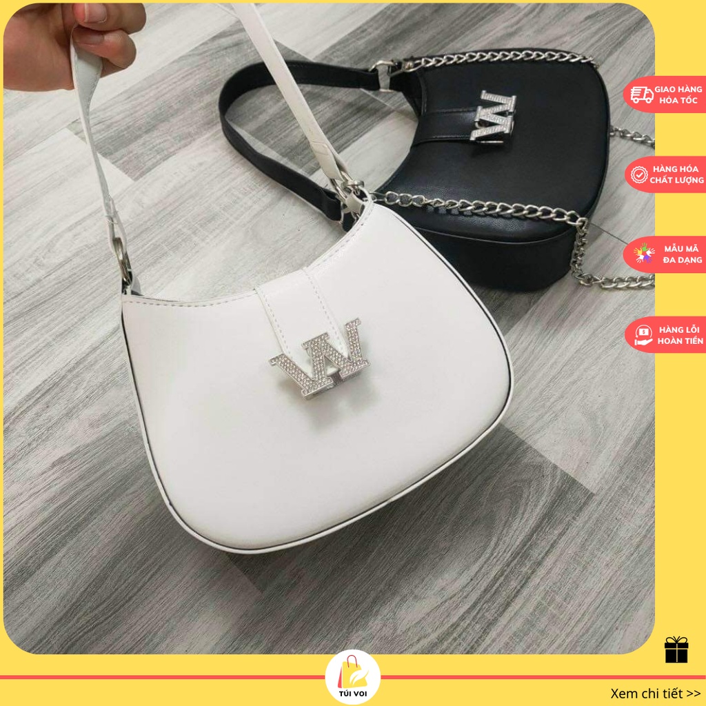 Túi xách nữ đeo vai kẹp nách ysl phong cách sang chảnh hiện đại TV61