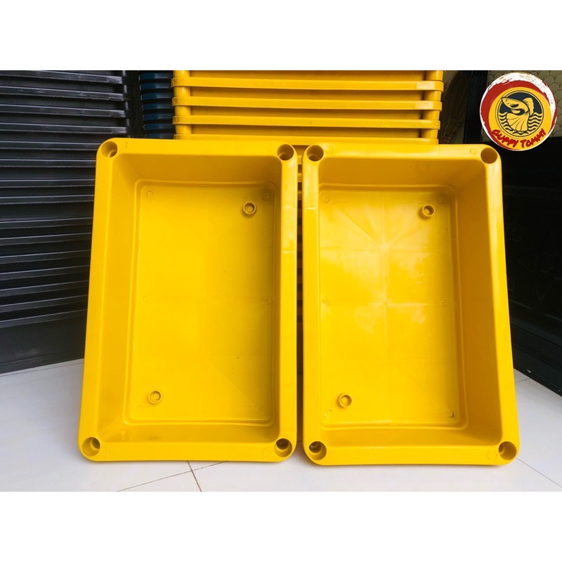 Bộ khây vàng 3 tầng  nuôi cá - trồng rau kt 65 x 42 x 16