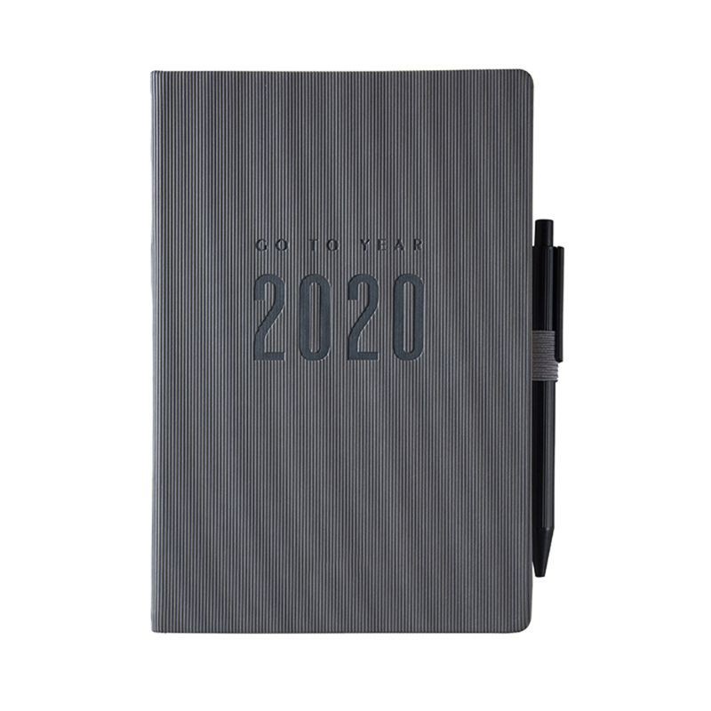 GOO Agenda 2020 Planner Organizer A5 Daily Weekly Notebook Manual Travel Schedule Notepad with Pen