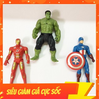 ĐỒ CHƠI MÔ HÌNH - BỘ 3 SIÊU ANH HÙNG AVENGERS 4