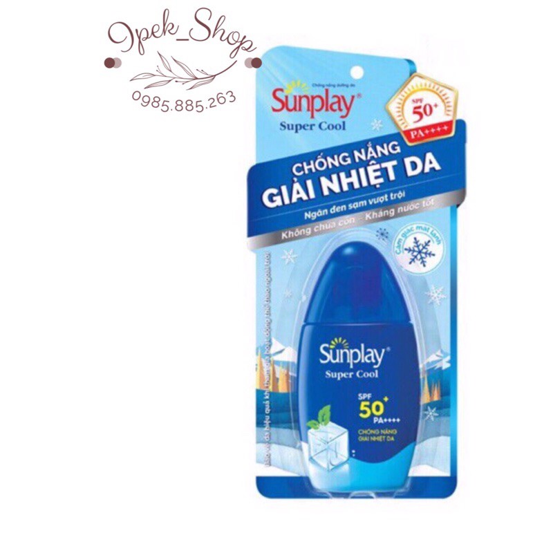 Kem chống nắng dạng sữa SUNPLAY SUPER COOL SPF50+ - Ipek_Shop