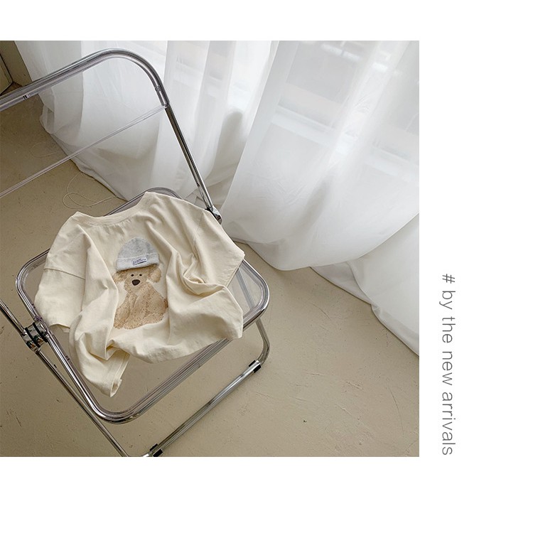 Áo Phông Thú Đính Mũ Cho Bé Trai Bé Gái Shop Quần Áo Trẻ Em Phong Cách Hàn Quốc Moy Kids