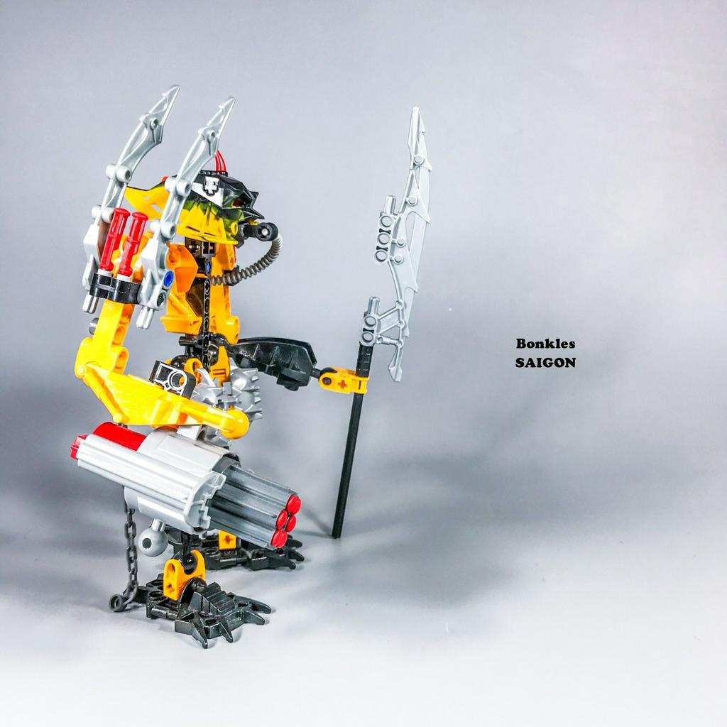 Đồ Chơi Mô Hình Vintage lắp ráp LEGO Bionicle Toa Mahri 8912 Hewkii Chính Hãng Đan Mạch