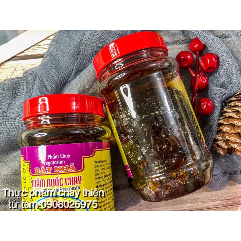 “Mắm Ruốc Bát Nhã Chay 200G” Thực Phẩm Chay