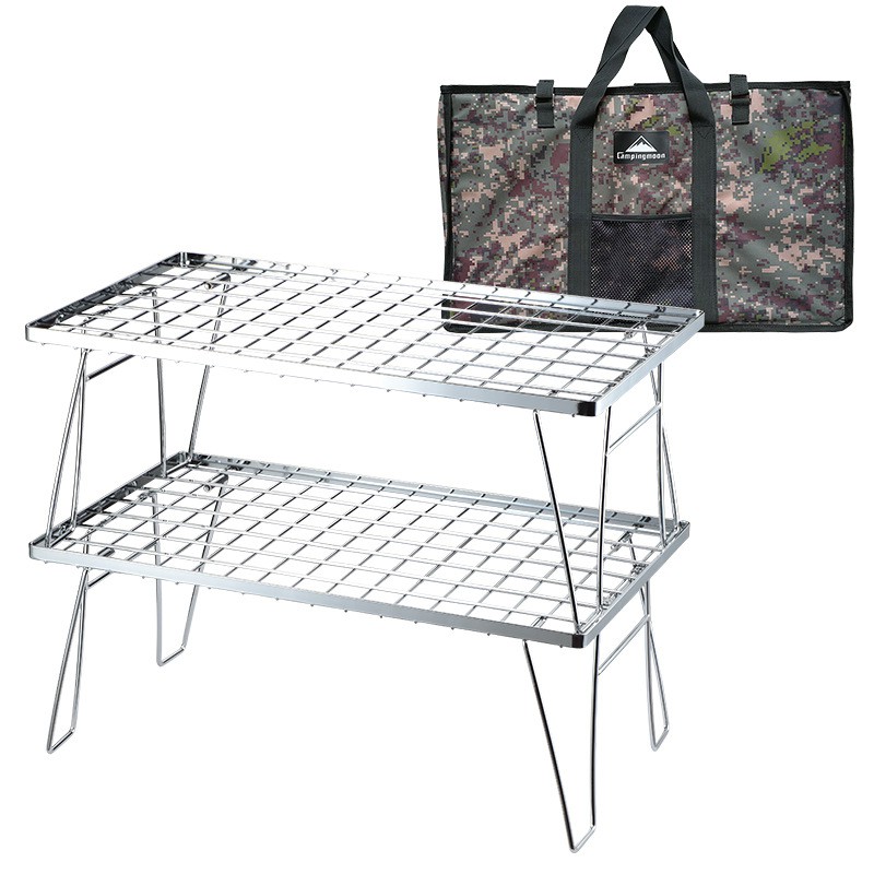 Kệ, bàn xếp Campingmoon T230A Inox