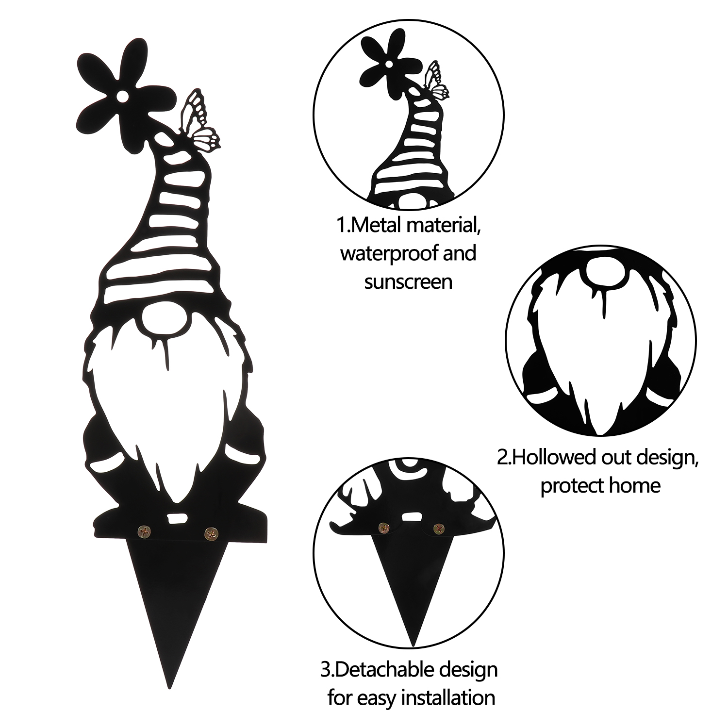 Phụ Kiện Kim Loại Trang Trí Sân Vườn