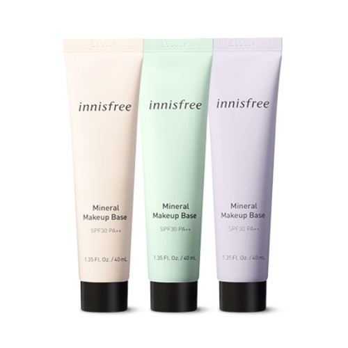 Kem Lót Innisfree Mineral Makeup Base Hiệu Chỉnh Màu Da Và Cân Bằng Dầu Thừa 40ml - Hàn Quốc Chính Hãng