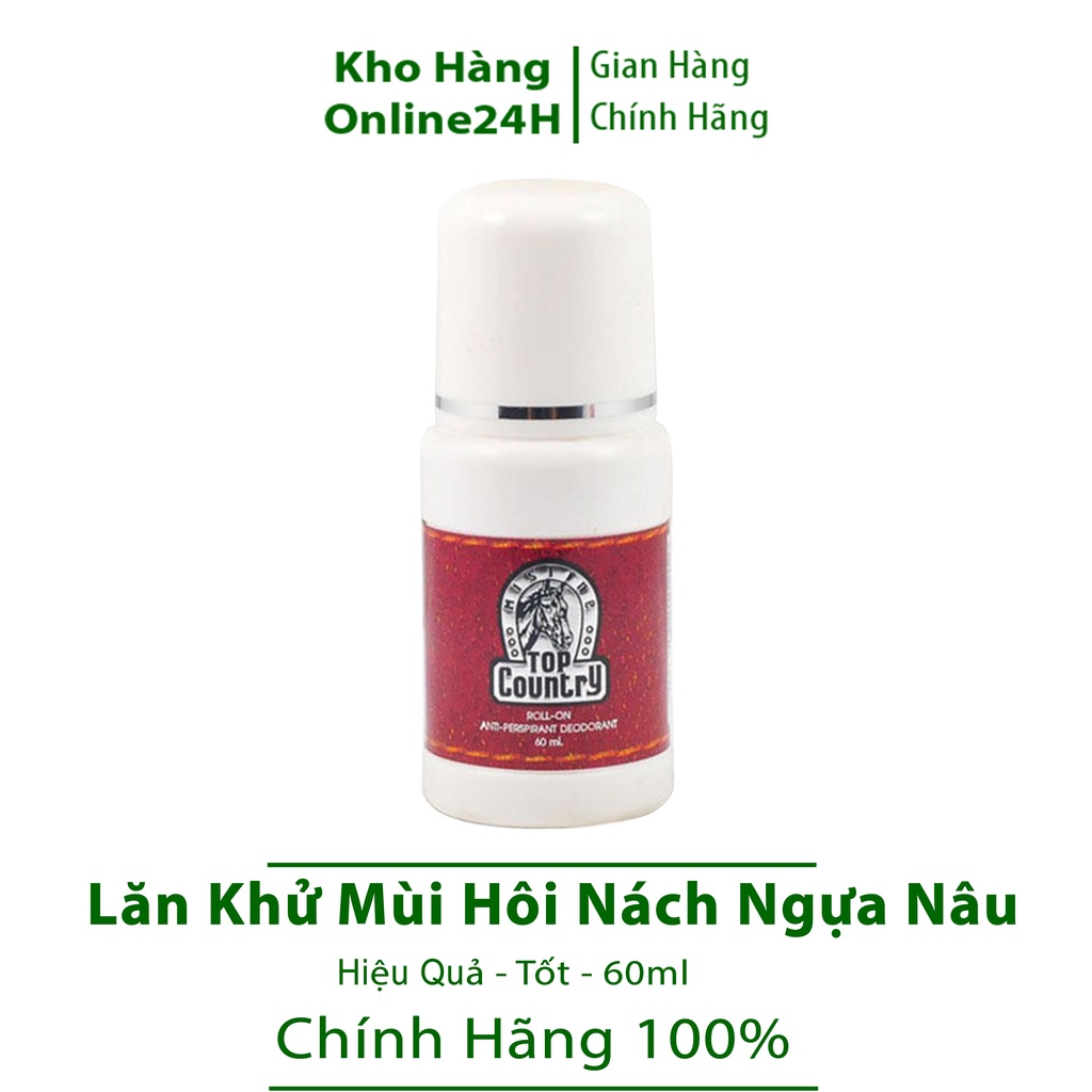 Lăn khử mùi Ngựa Top Country Thái Lan 60ml