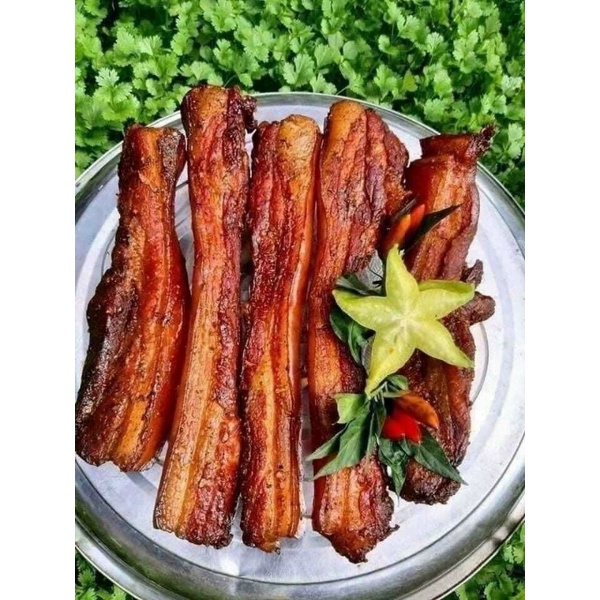 1kg thịt ba chỉ treo gác bếp