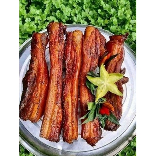 1kg thịt ba chỉ treo gác bếp