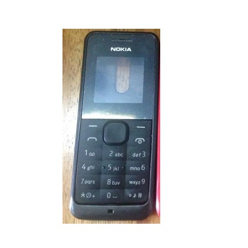 Vỏ Nokia 105 đời cũ có đuôi sạc tròn , có phím xanh dương