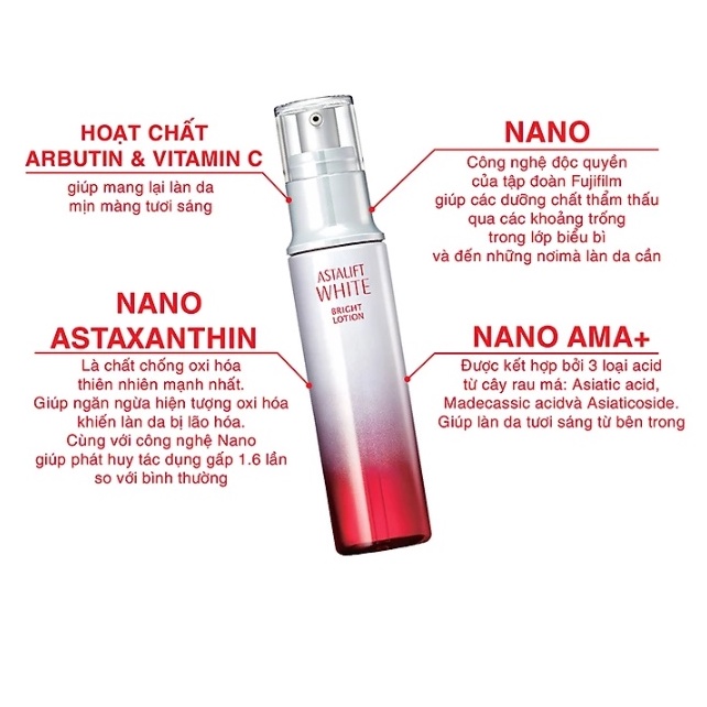 Astalift Nước Cân Bằng White Bright Lotion 130ml