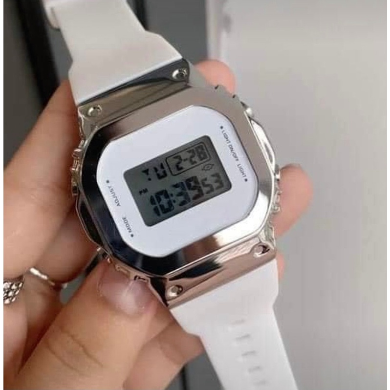 Đồng Hồ Nam Nữ Thời Trang 5600 ELE Watch Chống Nước, Viền Thép Không Gỉ 45mm 3 Màu Bảo Hành 2 năm A01 | BigBuy360 - bigbuy360.vn