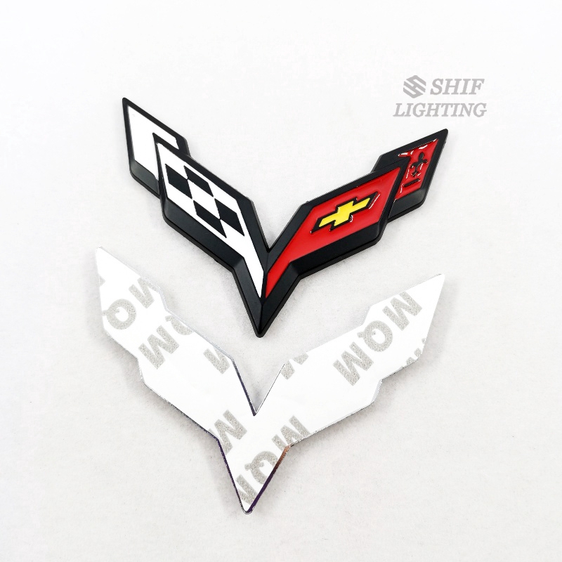 Miếng Dán Logo Chevrolet Bằng Kim Loại Trang Trí Xe Oto