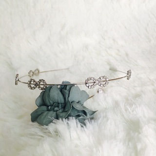 Bờm tóc đính đá dễ thương
