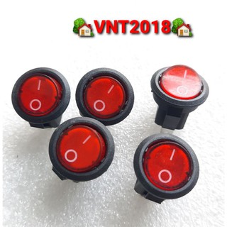 Công tắc ON/OFF phi 16mm BK- KCD
