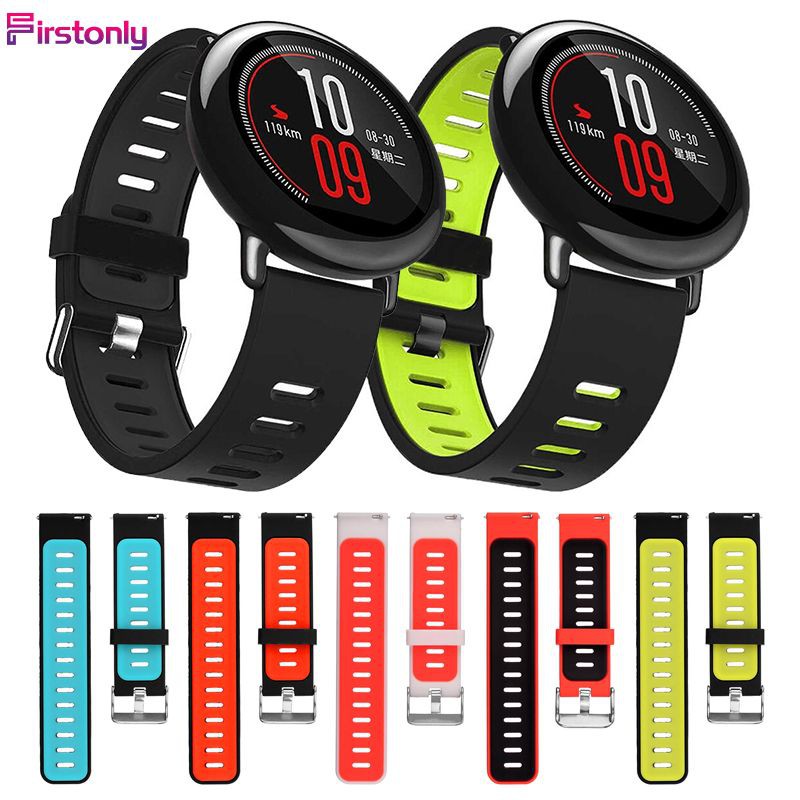 Dây Đeo Silicon Cho Đồng Hồ Thông Minh Xiaomi Huami Amazfit Bip Bit Pace Lite Youth