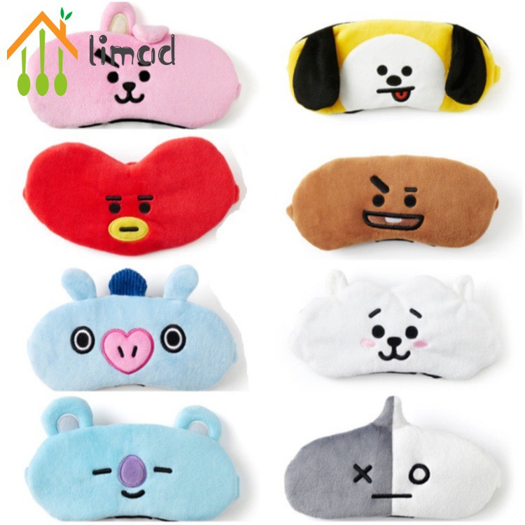 BTS BT21 Băng Đô Cài Tóc rửa mặt Hình Bt21 Dễ Thương