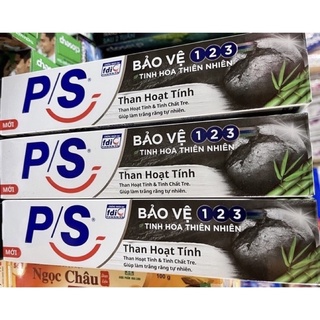 Kem đánh răng P/S Than Hoạt Tính 180g