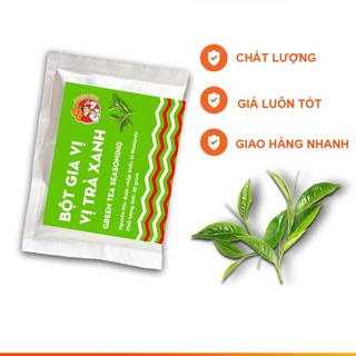 Gói 30gr bột lắc vị trà xanh malaysia - green tea taste blaster