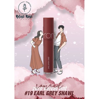 Son Romand Zero Velvet Tint #19 EARL GREY SHAWL - Đỏ cam hồng nhẹ
