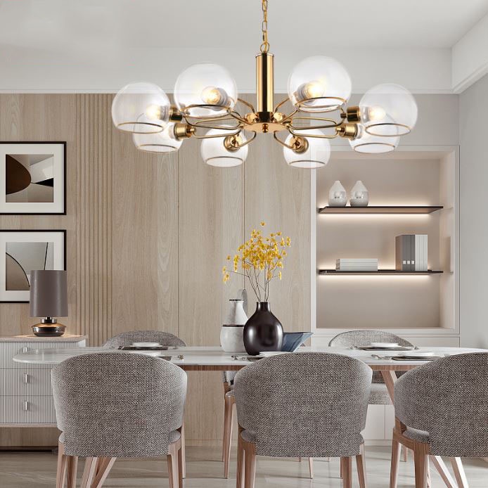 Đèn thả chùm AKINA Bồ Công Anh cao cấp hiện đại trang trí nội thất sang trọng - Kèm bóng LED chuyên dụng.