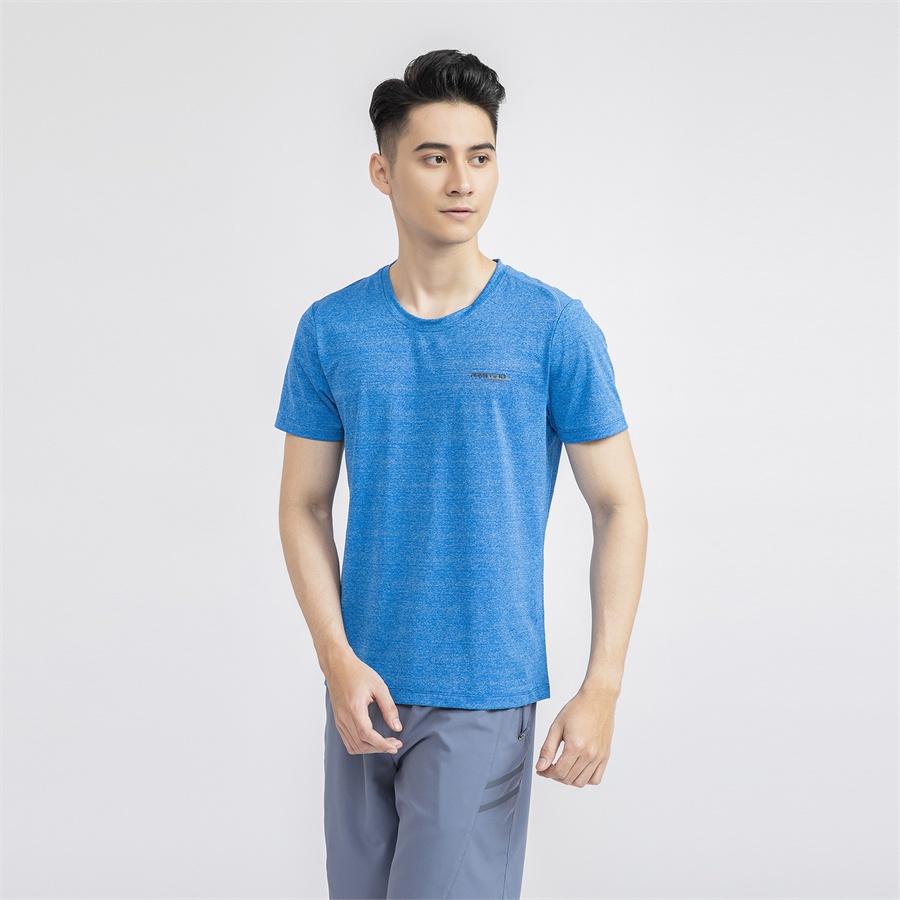 Áo cộc tay cổ tròn Aristino  mềm mát 2 màu ATS015S1