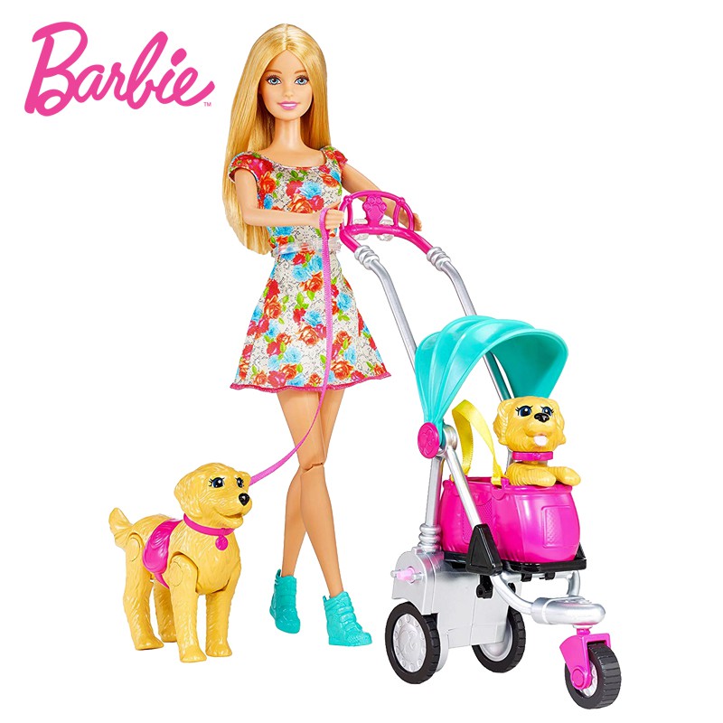 Bộ Búp Bê Barbie Mới Làm Quà Tặng Sinh Nhật Cho Bé Gái