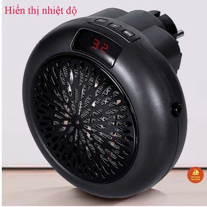 Quạt Sưởi Ấm Mini Điều Hòa Nhiệt Độ Mùa Đông Cho Phòng Ngủ Văn Phòng 900W