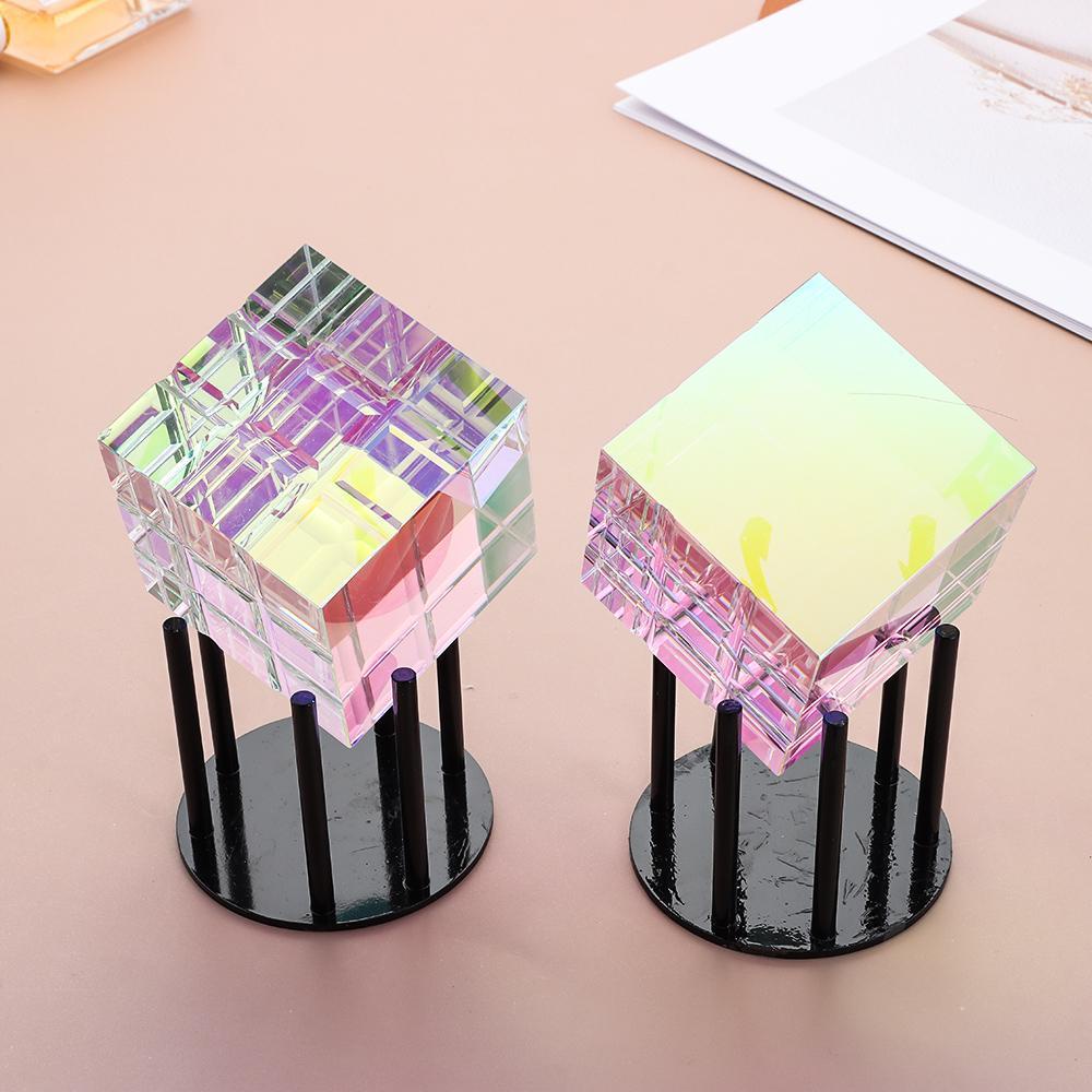Khối Rubik Ma Thuật Điêu Khắc Thủ Công Màu Vàng
