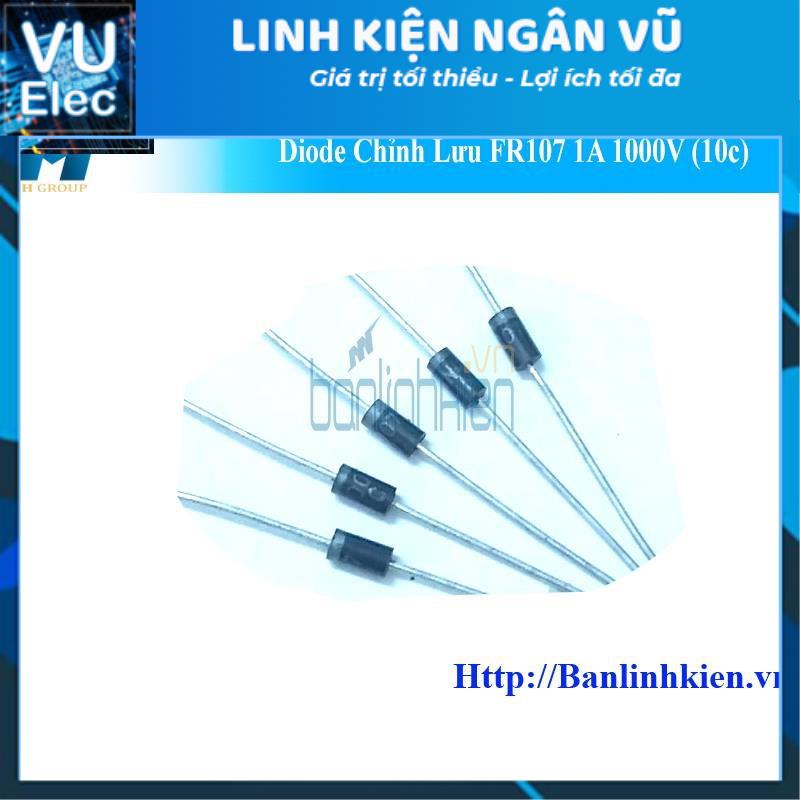 [Đi ốt] Diode Chỉnh Lưu FR107 1A 1000V (10c)