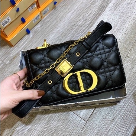 Túi D.i.O sai 20 da trần ô hàng đẹp có hộp