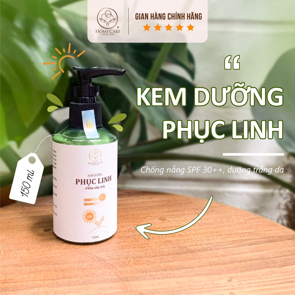 Kem dưỡng chống nắng body Phục Linh Home Care 150ml