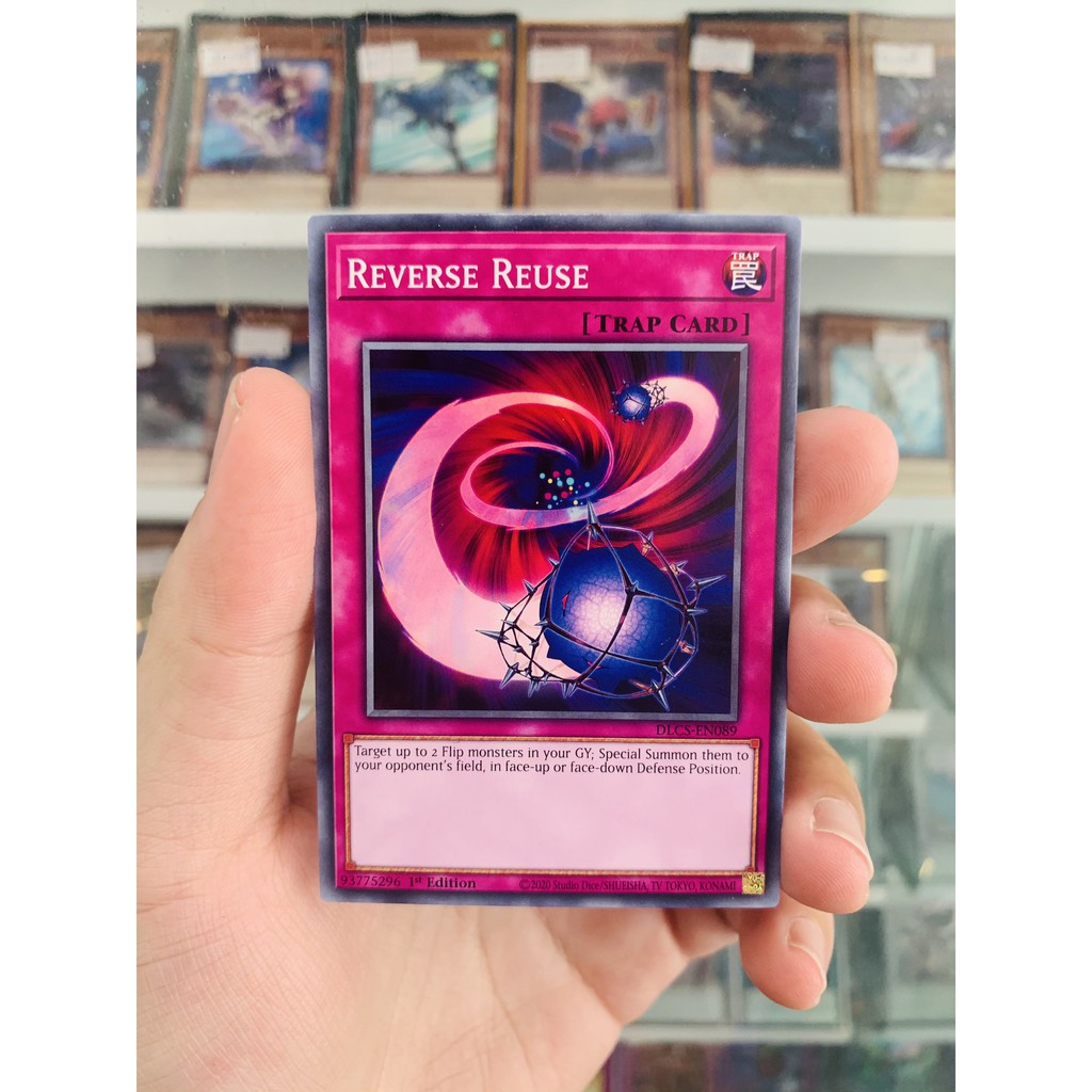 Thẻ Bài Lẻ YugiOh! Mã DLCS-EN089 - Reverse Reuse - Common - 1st Edition