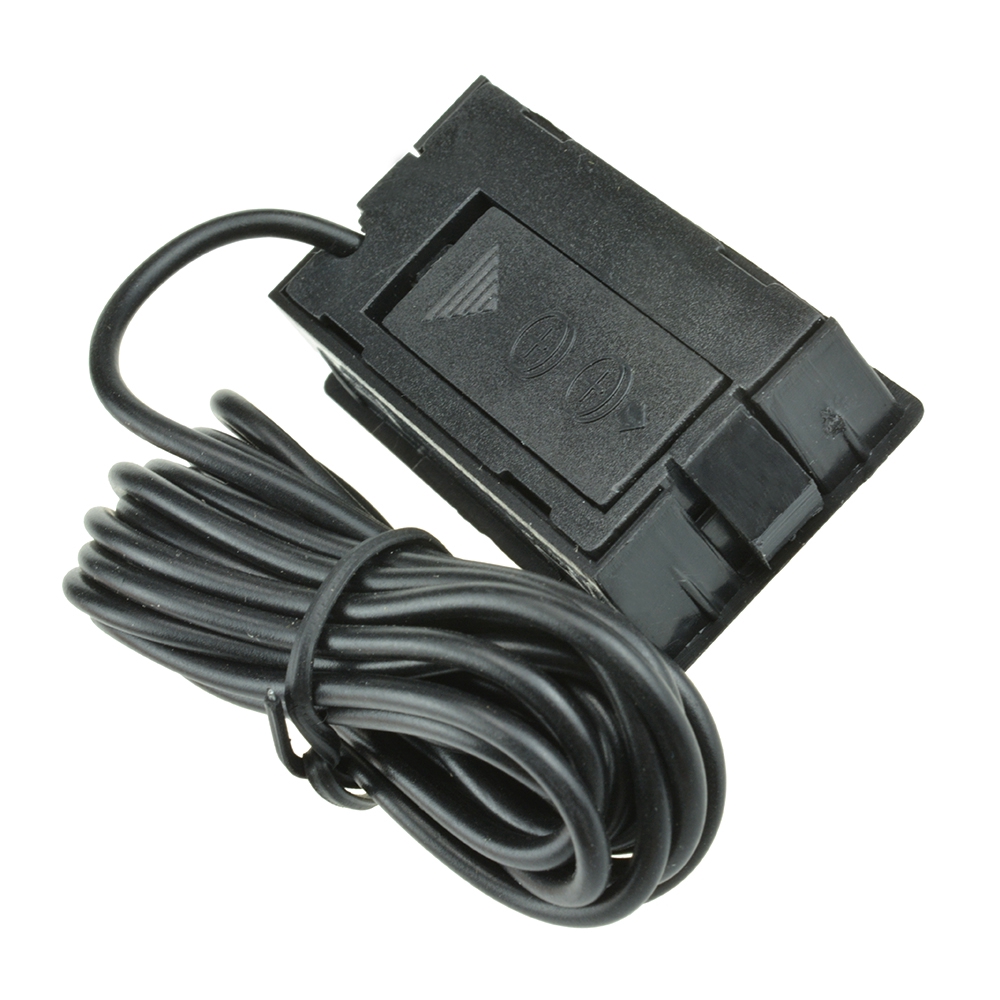 Máy đo nhiệt độ màn hình LCD mini kỹ thuật số Nhiệt kế với đầu dò 2M cho tủ lạnh FISH TANK