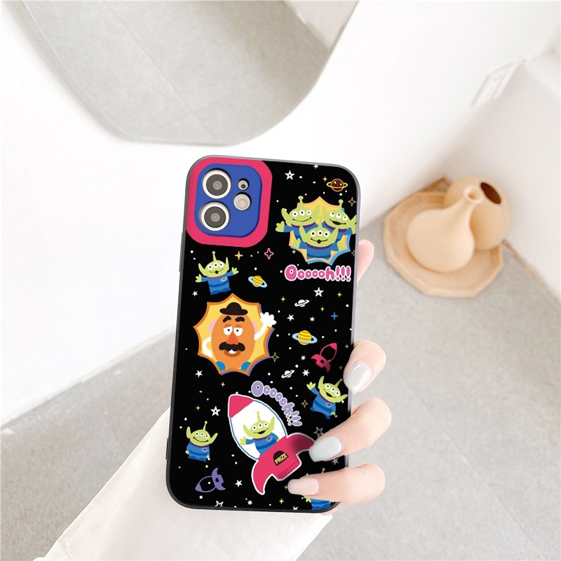 Ốp lưng iphone Du hành ốp bảo vệ camera vuông cạnh đủ mã iphone 6 đến 11 12 13 promax tr285