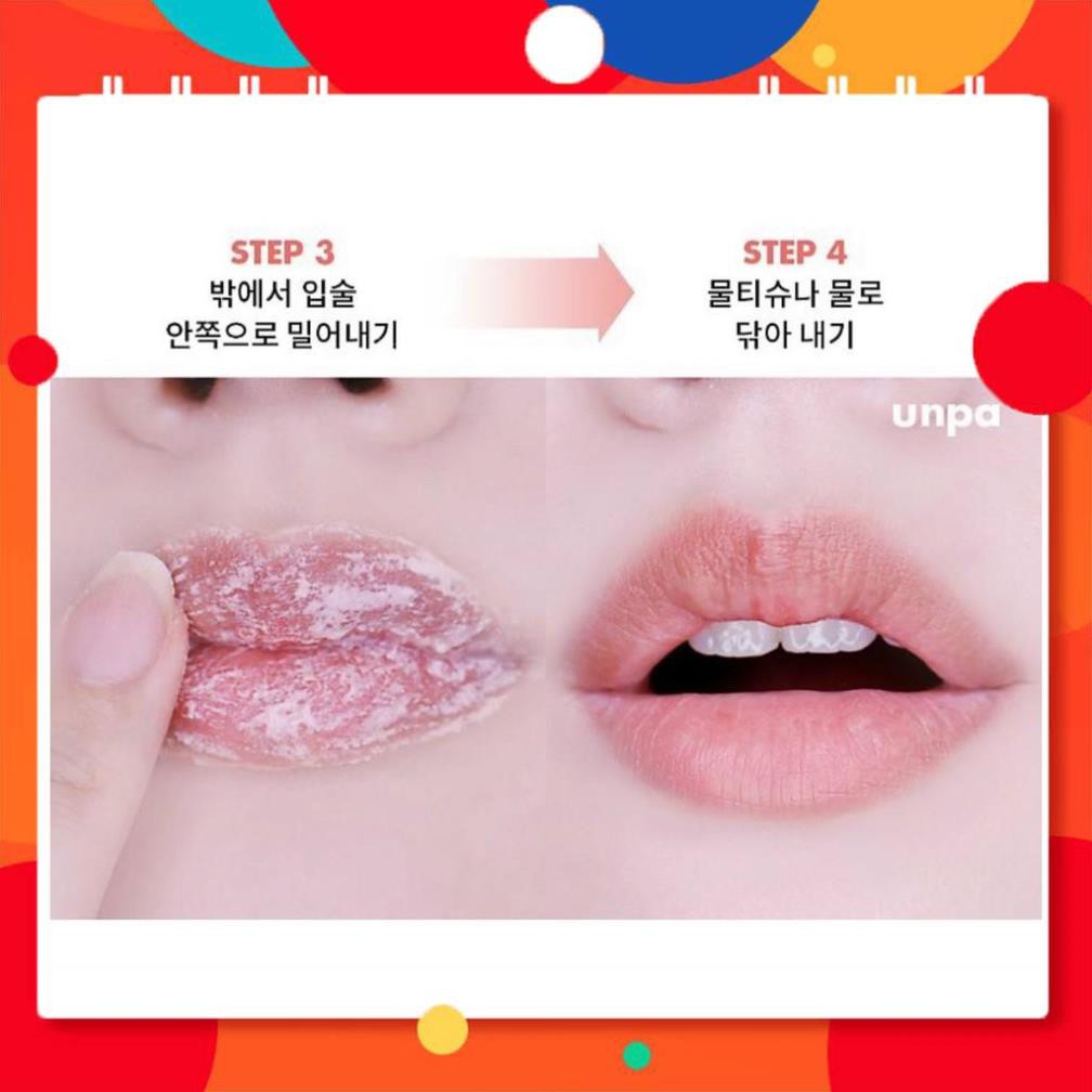 [FREESHIP] GEL TẨY DA CHẾT MÔI UNPA BUBI BUBI LIP