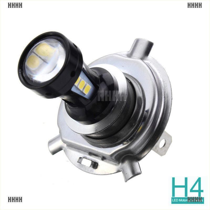 Đèn Pha Led H4 3030 18 Smd 6500k 12-24v Cho Xe Mô Tô