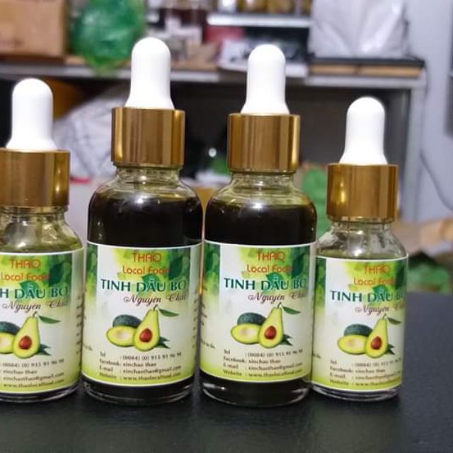Tinh dầu bơ Đăk Lăk