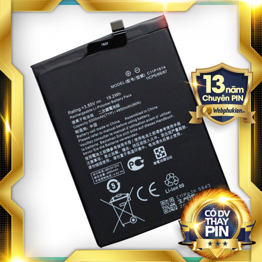 Pin Asus Zenfone 3s Max ZC521TL XOOTD - C11P1614 - 5000mAh