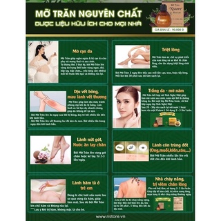 Mỡ Trăn Nguyên Chất N’STORE Triệt lông...