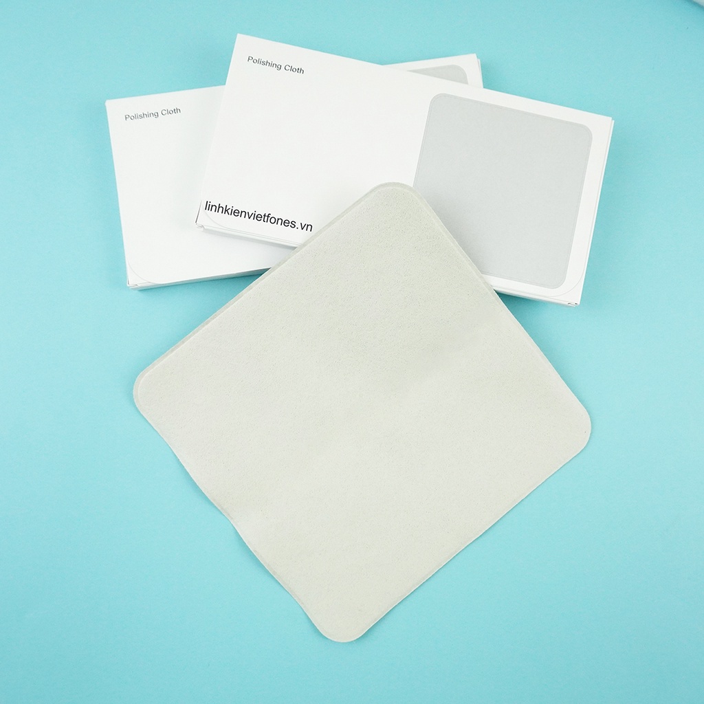 Khăn đánh bóng màn hình Apple - Polishing Cloth , chất liệu vải Microfiber