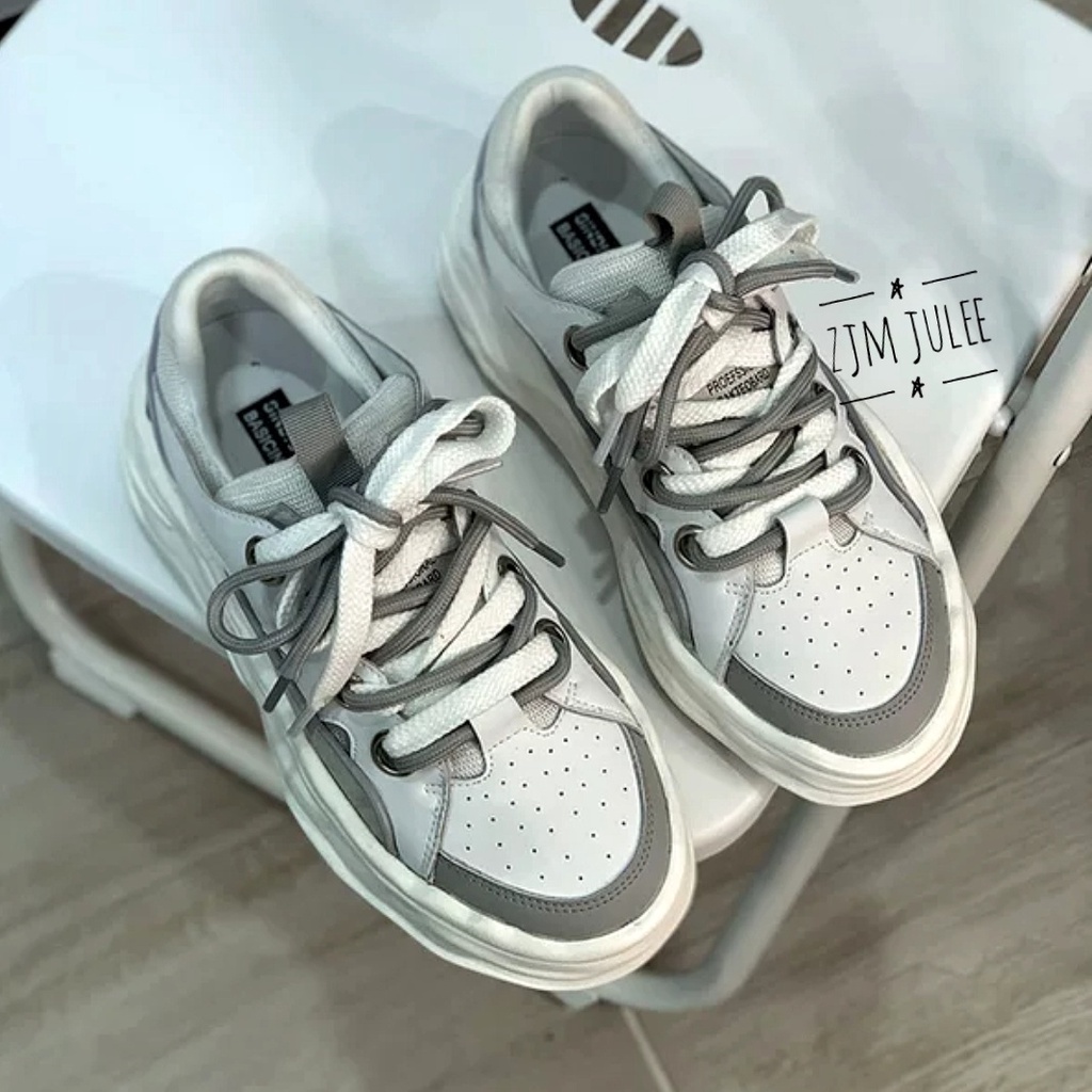 Giày sneaker Maison Mihara nữ ulzzang 2021 UT11 - Giày độn đế cao cấp | BigBuy360 - bigbuy360.vn