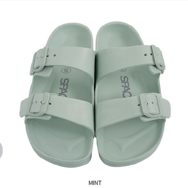 Dép Spao Eva Quai Kép Màu Xanh Mint Chính Hãng